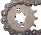 Image of Bicycle Sprocket and Chain