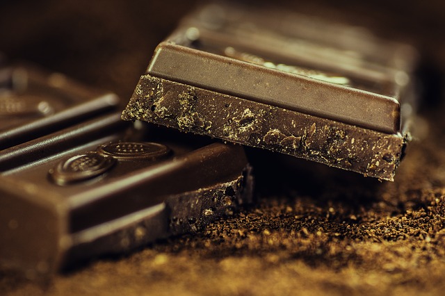 Chocolate with Coffee Beans